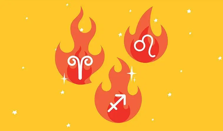 Segni Fuoco Zodiaco Oroscopo Ariete Leone Sagittario